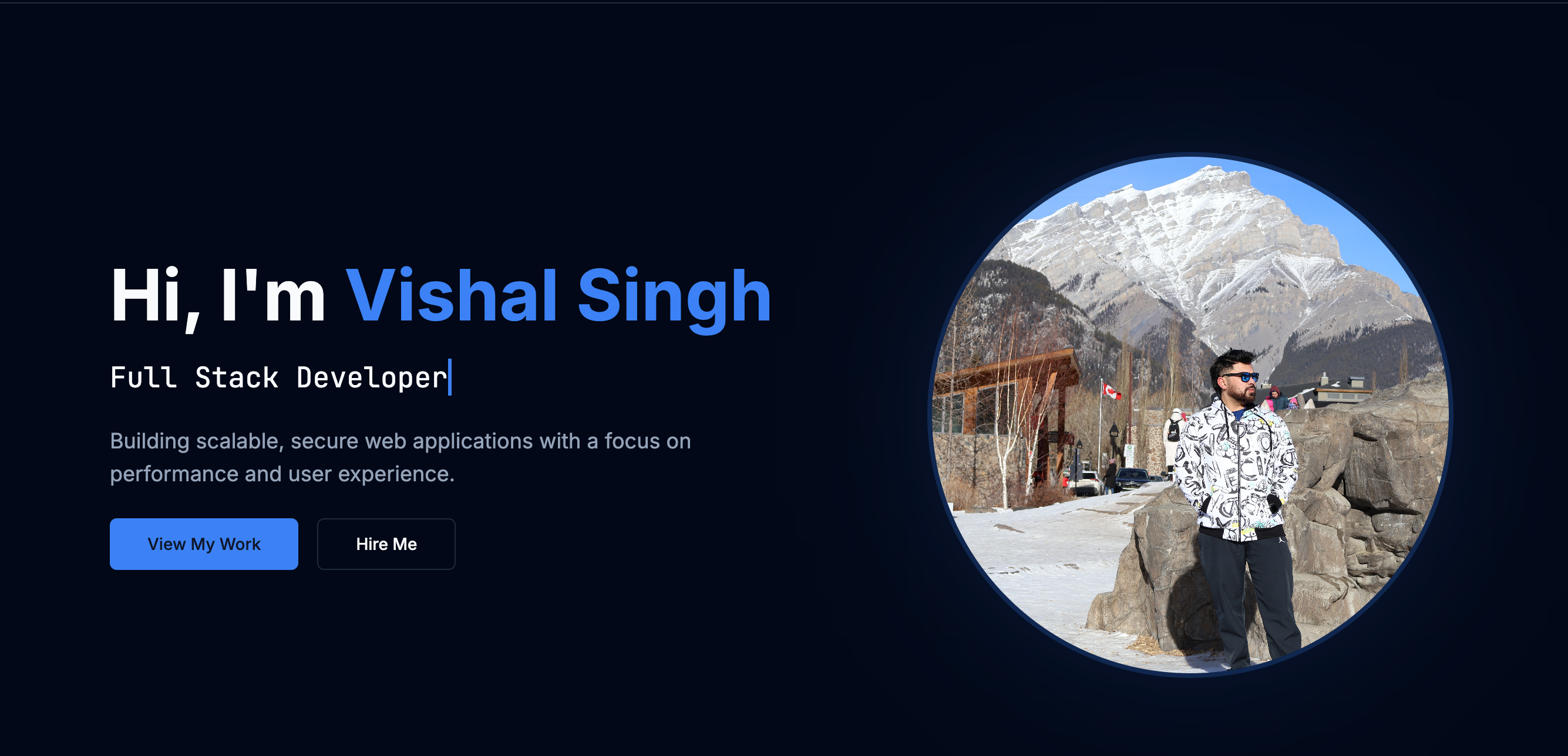 Vishal Singh | Full Stack Developer